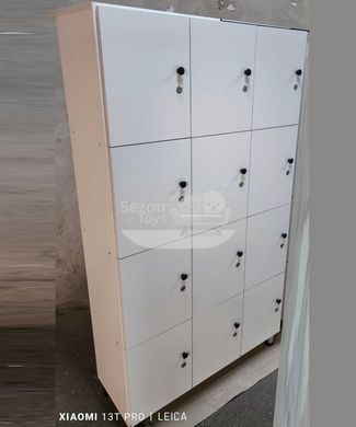 Шафа 15 місць універсальна в установах, спортзал LOCKER Локер ST-208 918х370х1958 ST-208 фото