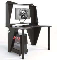 Геймерський ігровий стіл із надбудовою ZEUS IVAR-1200 1200 мм, 18ЛДСП, IVAR-1200 IVAR-1200 фото