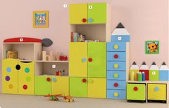 Стенка детская игровая для игрушек Комплект Design Service Стенка Карандаш (594)
