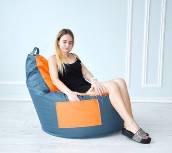 Крісло груша з кишенею Люкскомфорт TIA-SPORT sm-0430 фото