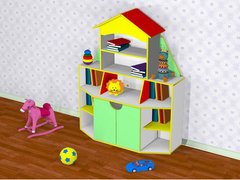 Детская игровая стенка Design Service Книжный Дом (669)