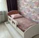 Ліжко тахта дитяче одномісне ЛДСП, каретне стяжка з шухлядою ST-050 ST-050 фото 1