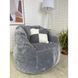 Подушка хутряна декоративна 30-30 см TIA-SPORT sm-0918 фото 5
