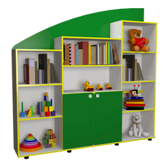 Стенка детская игровая для игрушек Design Service Анечка (546) зеленый