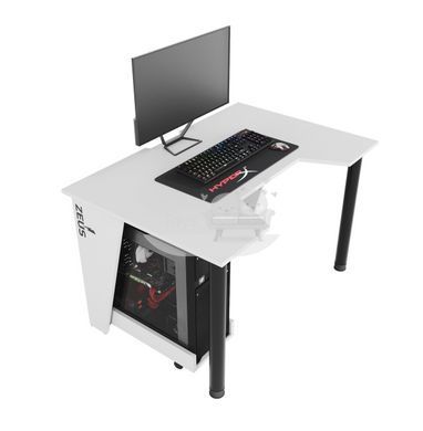Геймерський ігровий стіл ZEUS GAMER-1 Білий GAMER-1 фото
