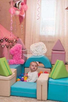 М'який модульний конструктор Фортеця, 18 ел. TIA-SPORT sm-0421 фото