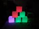 LED Світильник Куб декоративний 20x20 см16 кольорів + режими сенсорна кімната TIA-SPORT sm-0822 фото 3