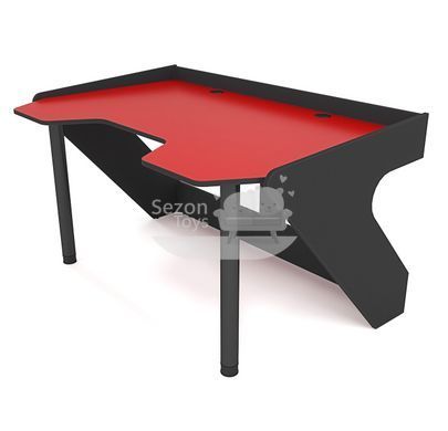 Стіл для геймера ергономічний Design Service DS-Geym-4 Червоний GEROY фото