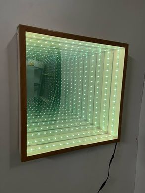 Панель дзеркало з ефектом нескінченність (3D дзеркало) для сенсорної кімнати 90*90 см ST-199 ST-199 фото