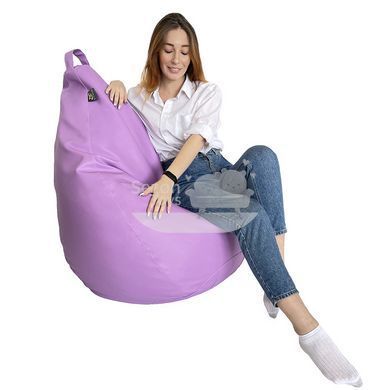 Крісло груша Шкірозамінник L - 120-90 см TIA-SPORT sm-1597 фото