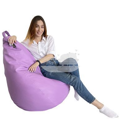 Крісло груша Шкірозамінник L - 120-90 см TIA-SPORT sm-1597 фото