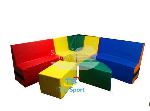 Дитячий м'який модульний куточок TIA-SPORT sm-0023 фото