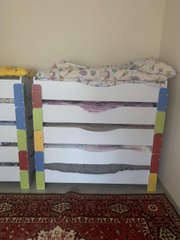 Дитяче ліжечко ліжечка Монтессорі ліжка, що штабелюється, в дитячий садок ST-173 ST-173 фото